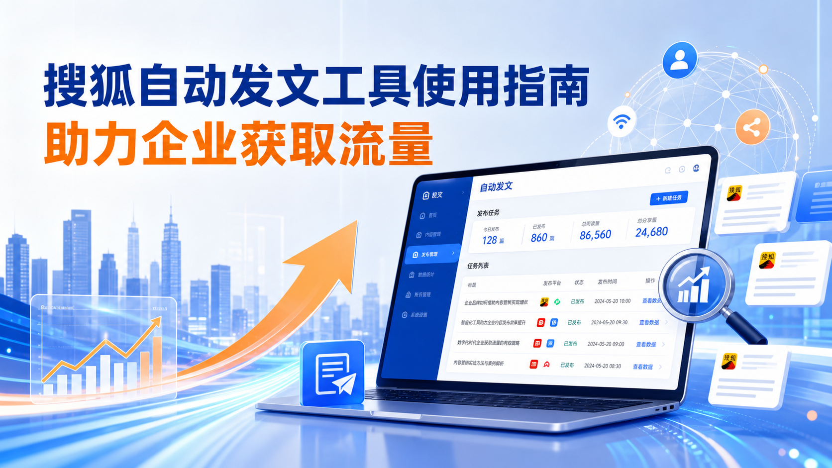 搜狐自动发文工具的使用指南:助力菏泽企业获取流量