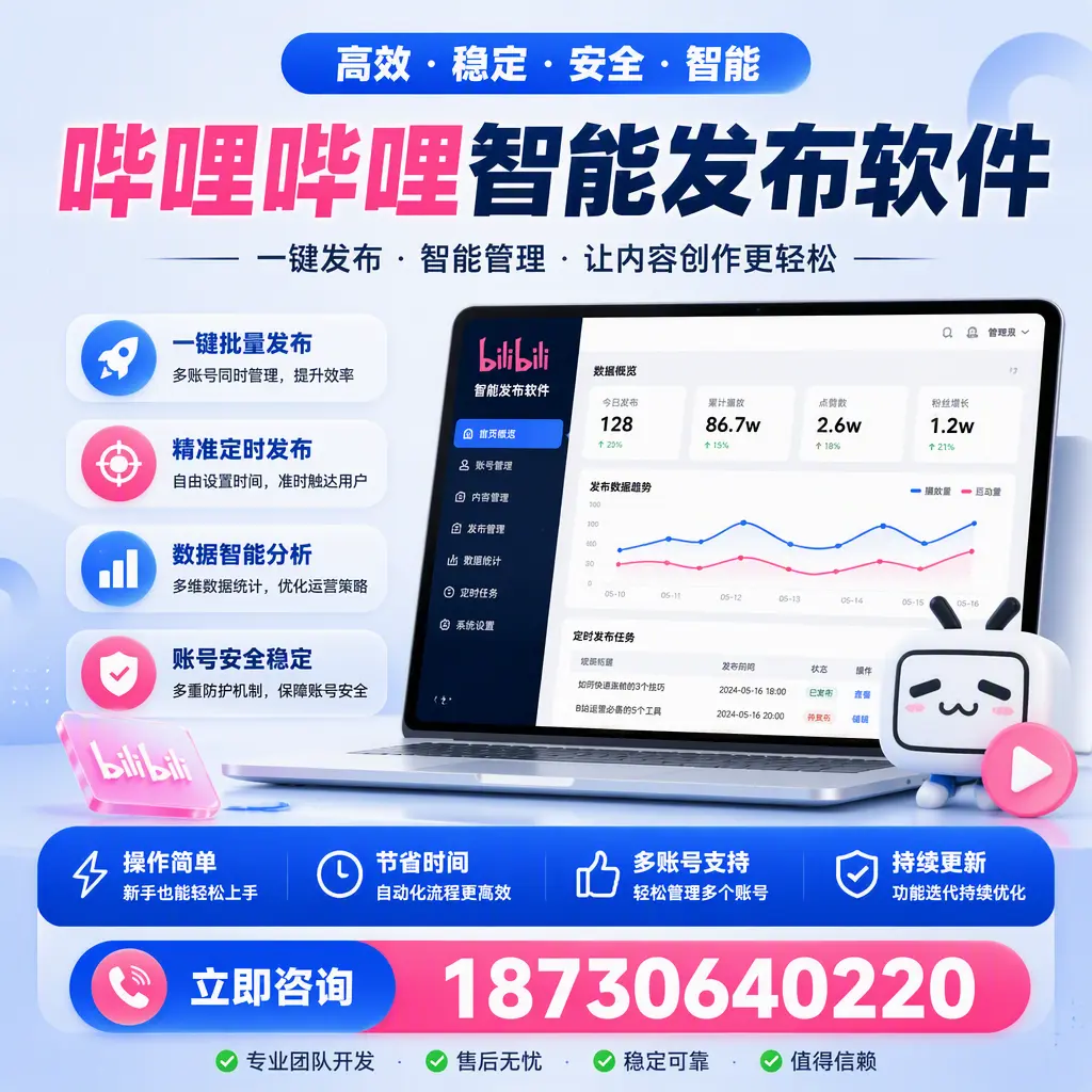 如何在 菏泽 制定有效的哔哩哔哩智能发布策略